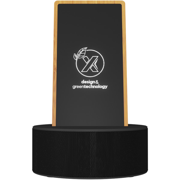 Speaker da 2x3 W e caricabatterie a induzione da 10 W SCX.design W18