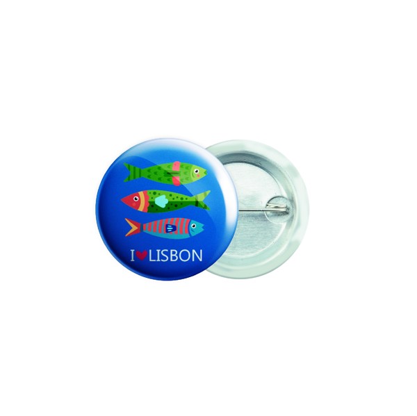 Crachá De 31Mm Com Alfinete, Personalizado