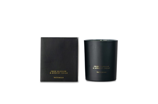 Victorian Crisp Blossom &amp; Apricot cream Candle