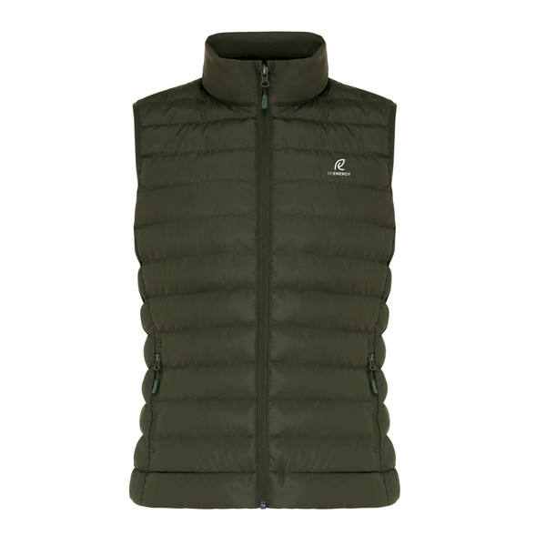 IQONIQ Meru Damen Bodywarmer aus recyceltem Polyester - Khaki / XL