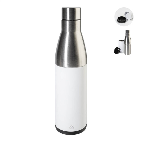 2In1 Rss Bottle And Cup Parbat - White