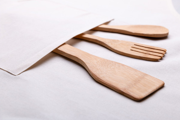 Cotton Apron Crudo