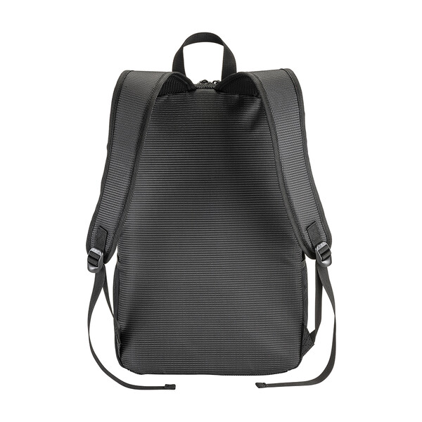 Σακίδιο πλάτης Laptop Dobby Nylon με 3 τσέπες - Black