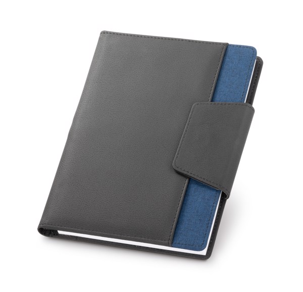 RUSSEL. Folder with A5 notepad - Blue