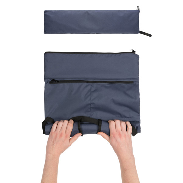 Lehký skládací batoh Dillon z RPET AWARE™ - Námořní Modř