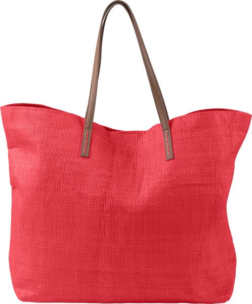 Saco de praia nonwoven laminado Sana - Red