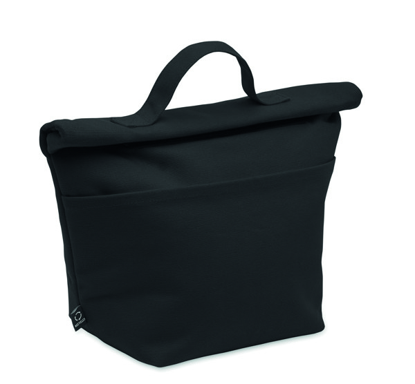 Recycled cotton cooler bag Recoba Colour - Black