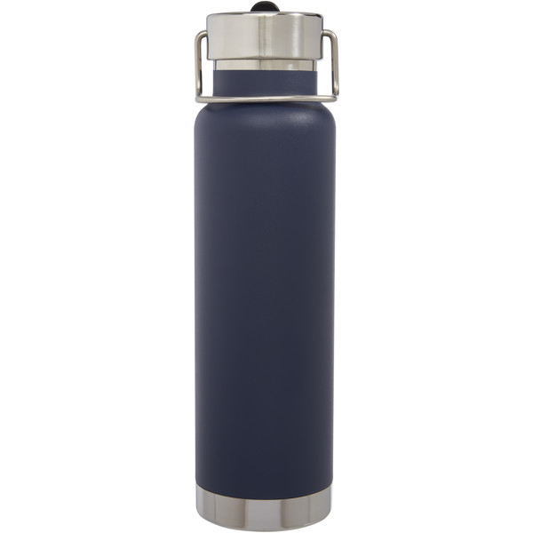 Bouteille isotherme de sport Thor de 750 ml avec isolation par le vide et couche de cuivre - Bleu foncé