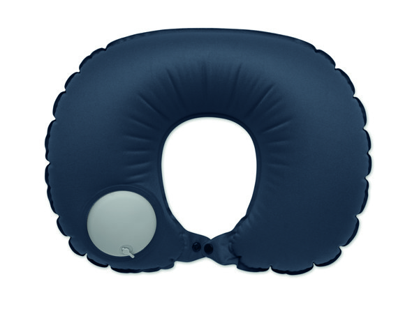 Cuscino da viaggio gonfiabile Heddow - Blu