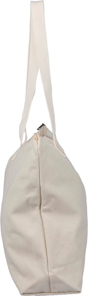 Gerecyclede polycotton (330 gsm) draagtas Malina - beige