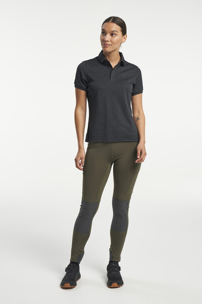 TXlite Melange Polo W Black L