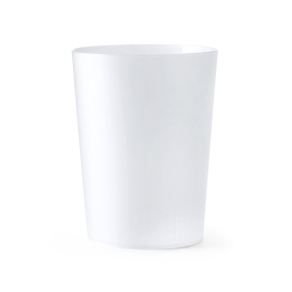 Personalised reusable PP cup 900 ml translucent