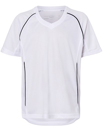 Team Shirt Junior - White / Black / XXL