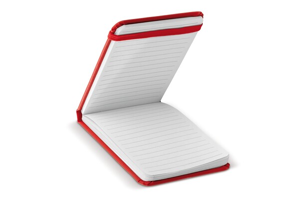 Carnet de poche A6 - Rouge