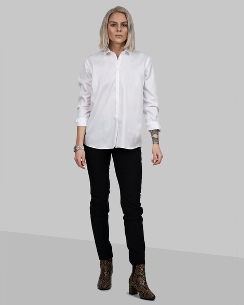 Green Bow 01 Woman Relaxed White S
