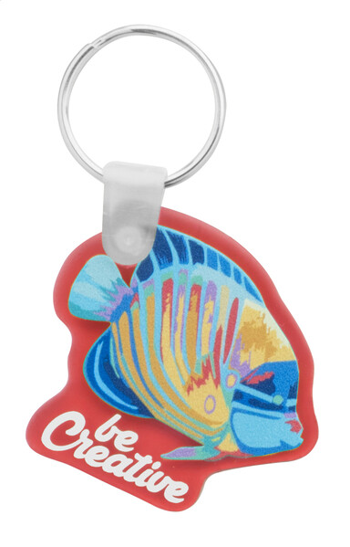 Porte-Clés CreaFob - Rouge Transparent