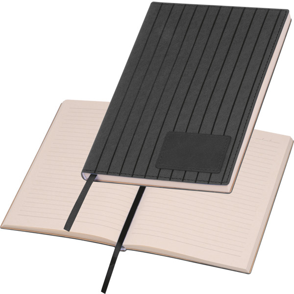 STANLEY A5 zápisník s PU obalom - Black