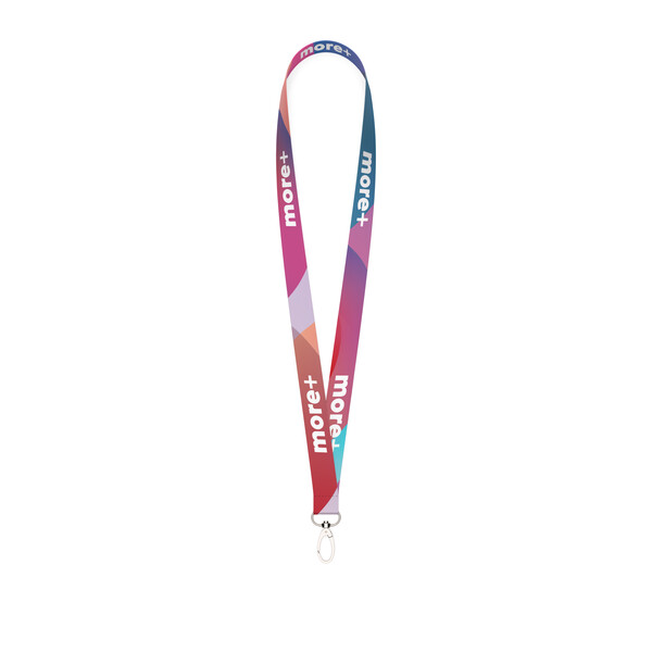 Sublimation Lanyard - 10mm Breite / L1 Ovaler Haken