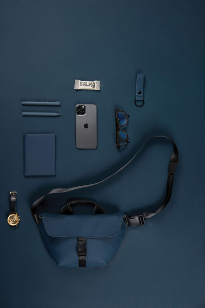 VINGA Sac bandoulière RCS Baltimore - Bleu Marine