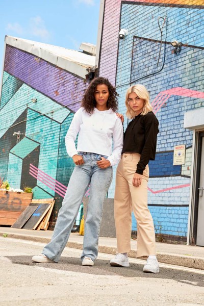 Women's Cropped Hoodie - Arctic White / XXS