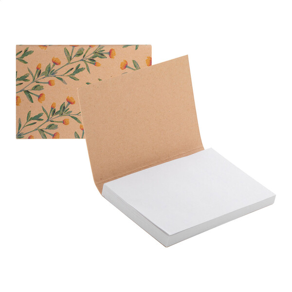 Bloc-notes autocollant personnalisé CreaStick Note S Eco