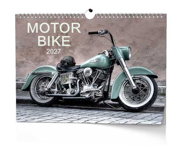 Nástěnný Kalendář - Motorbike - A3