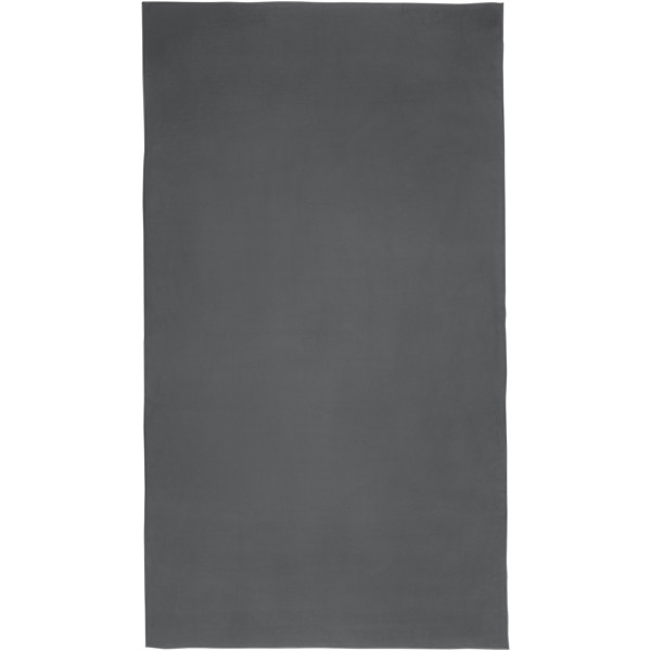 Serviette Pieter certifiée GRS ultra-légère et à séchage rapide 100 x 180 cm - Gris