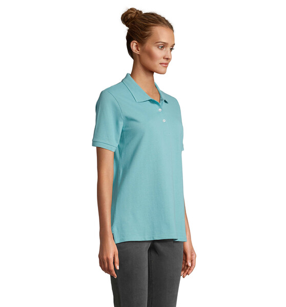 PACIFIC WOMEN POLO - Pool BlueL