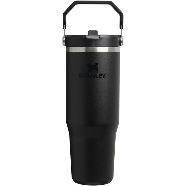 Stanley IceFlow™ 2.0 890 ml insulated stainless steel tumbler with flip straw - Black