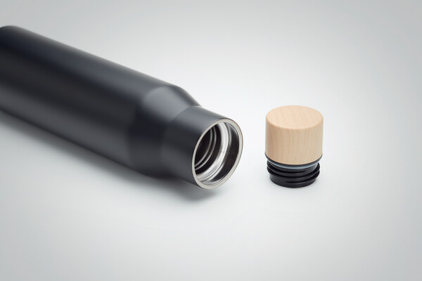 Double wall flask 500 ml Dudinka - Black