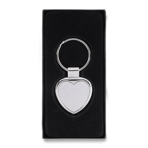Stout Heart metal keyring