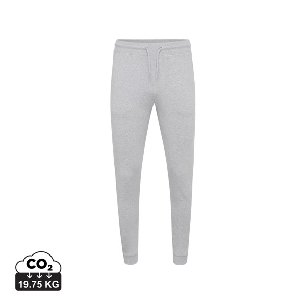 Iqoniq Cooper recycled cotton jogger - Heather Grey / M