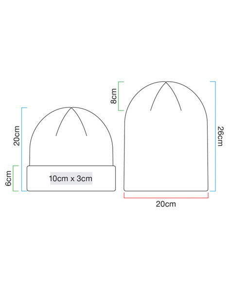 Polylana® Ribbed Beanie - Biscuit / ONE SIZE