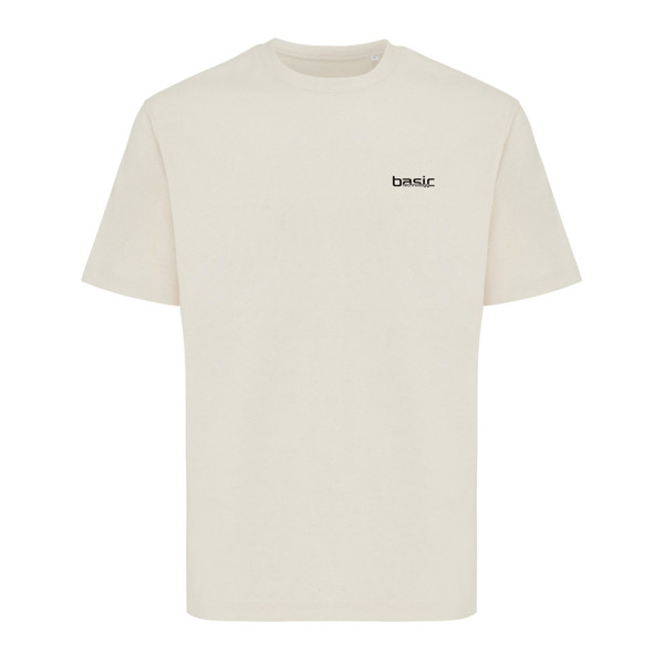 IQONIQ Nikko heavyweight recycled cotton t-shirt - Natural Raw / 4XL