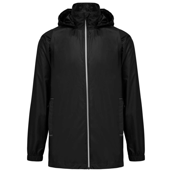 Adult Unisex Rain Jacket - Black / S