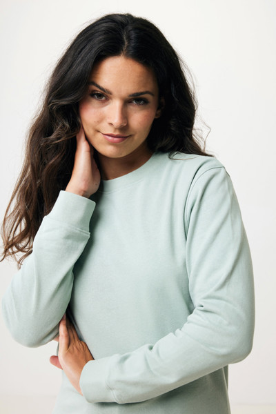 Mikina Iqoniq Zion z recykl. bavlny - Iceberg Green / XL