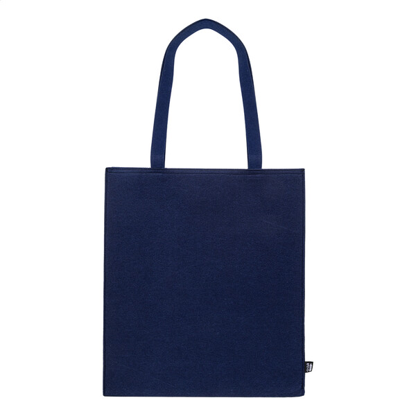 Torba na zakupy RPET Refelt Shop Plus - Ciemnoniebieski