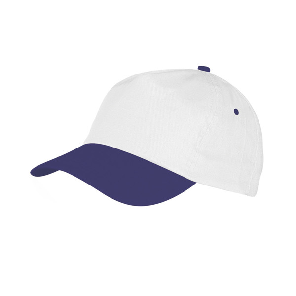 Gorra Sport - Blanco / Rojo