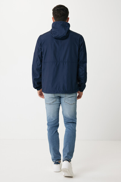 Veste légère en polyester recyclé IQONIQ Logan - Bleu Marine / M