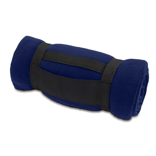 Arosa fleece blanket - Dark Blue