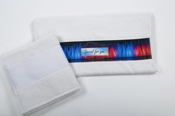 Olima Towel With Sublimation Bordure - 50X100