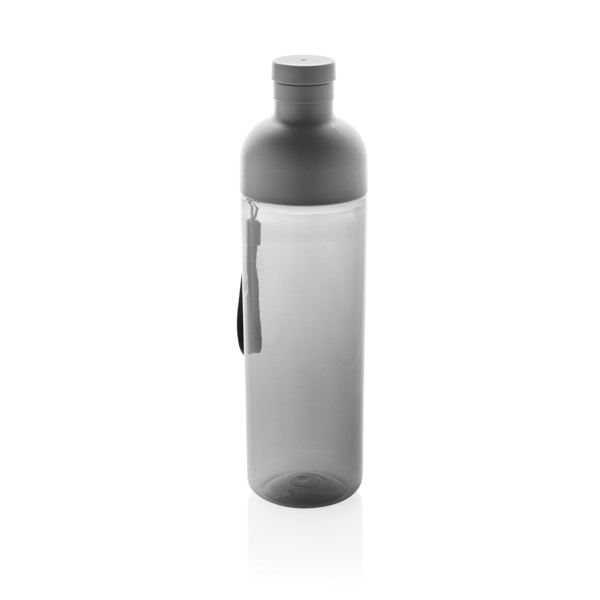Nepriepustná fľaša na vodu Impact 600ml z RCS RPET - Čierna