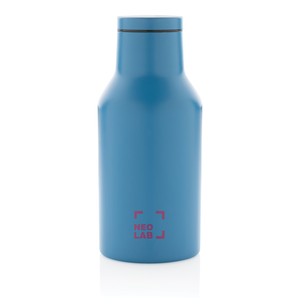 Bouteille isotherme compacte 300ml en acier inoxydable recyc - Bleu
