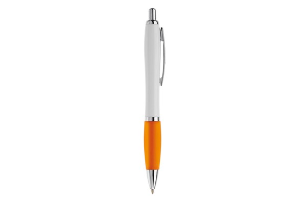 Ball pen Hawaï hardcolour - White / Orange