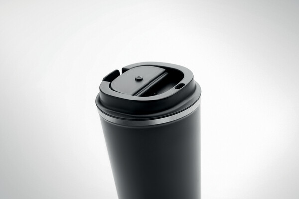 Double wall tumbler 350 ml Brace - Black
