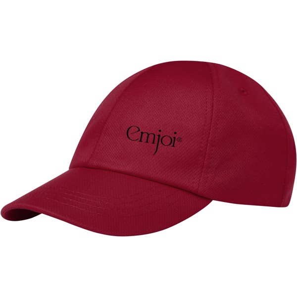 Casquette Cerus 6 panneaux cool fit - Rouge