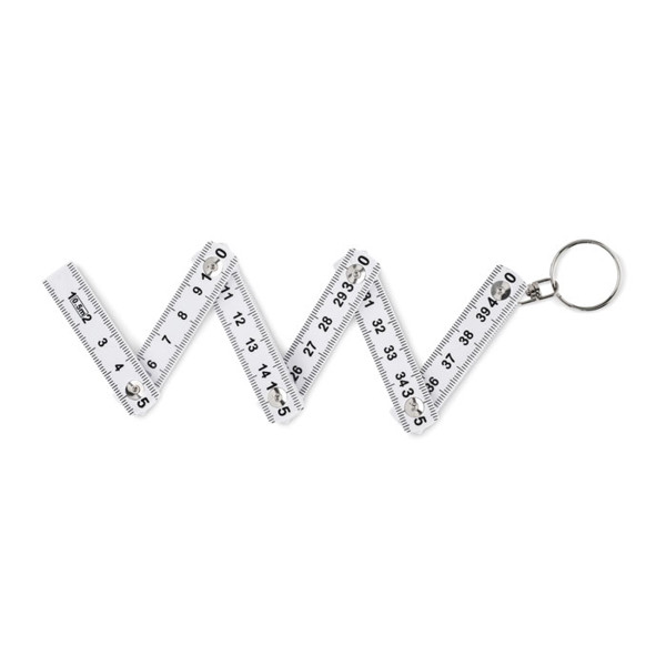 MB - Carpenters ruler key ring 50cm Fuster