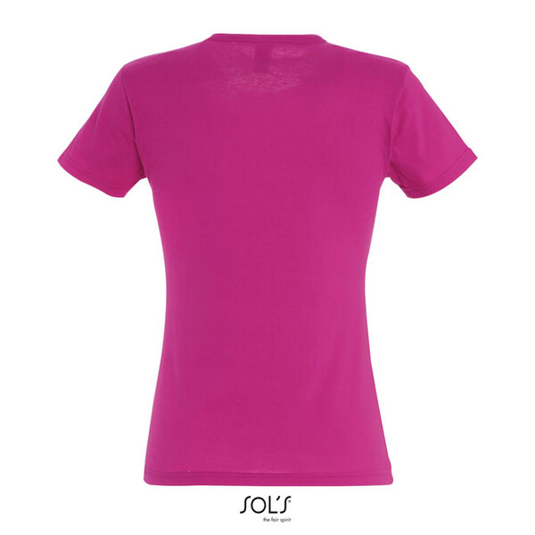 MISS T-SHIRT SENHORA 150g - FuchsiaM