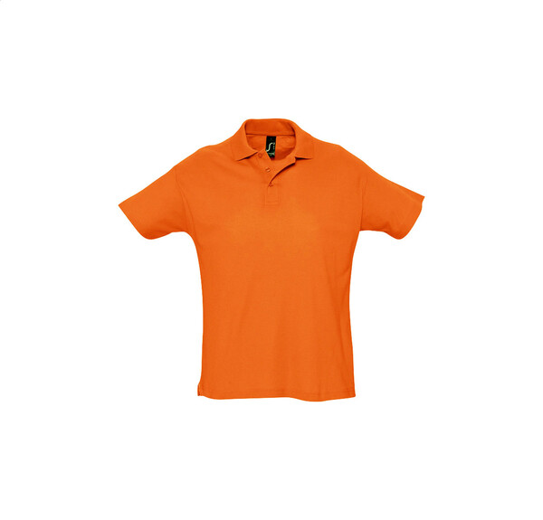 Polo en coton piqué Summer II - Orange / S
