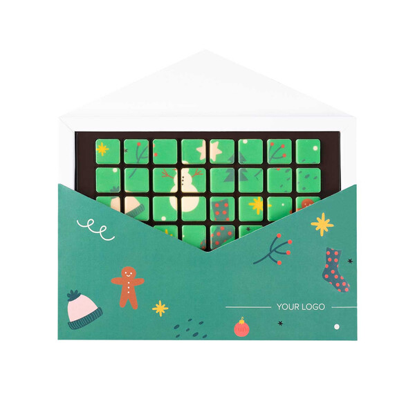 SET OF CHOCOLATES CHOCO TEXT 4 LINES PRINT